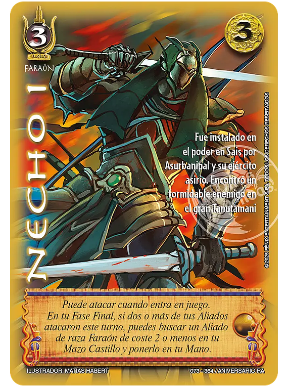 Necho I (073-364 Aniversario RA)