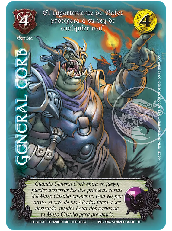 General Corb (118-364 Aniversario HD)