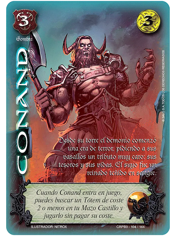 Conand (CRPB3 104-144)