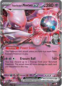 Team Rocket's Mewtwo ex - 079/217 - Double Rare