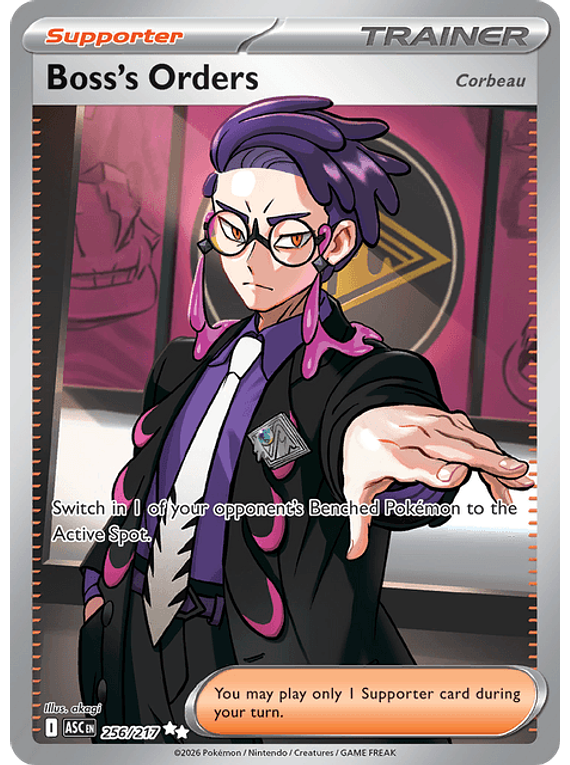 Boss's Orders (Corbeau) - 256/217 - Ultra Rare