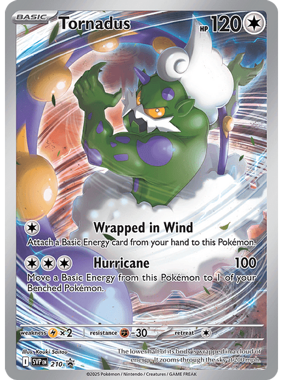 Tornadus - SVP210 - Promo
