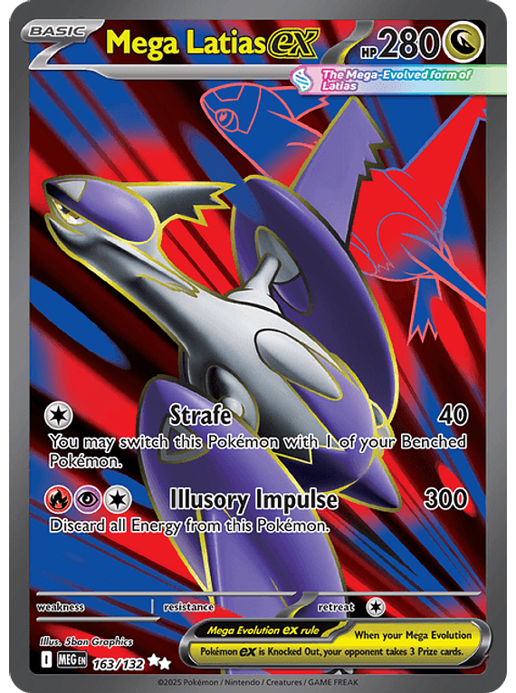 Mega Latias ex - 163/132 - Ultra Rare