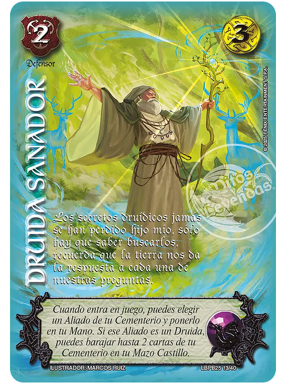 Druida Sanador (LBPB25 13/40)