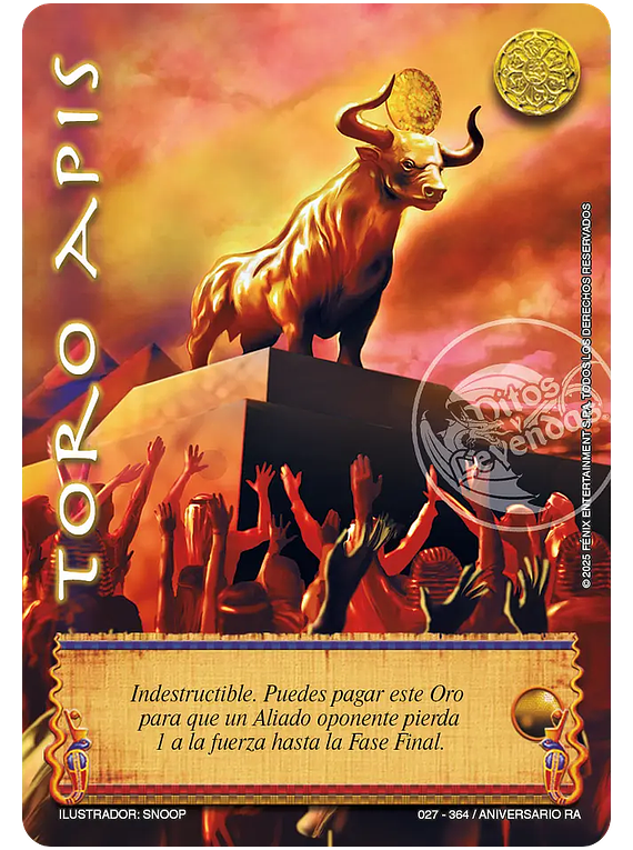 Toro Apis (027-364 Aniversario RA)