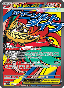 Mega Hawlucha ex - 268/217 - Mega Attack Rare