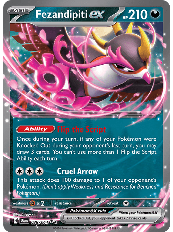 Fezandipiti ex - 038/064 - Double Rare