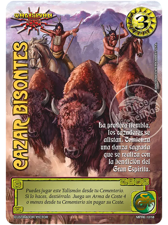 Cazar Bisontes (MPRE 12/18)