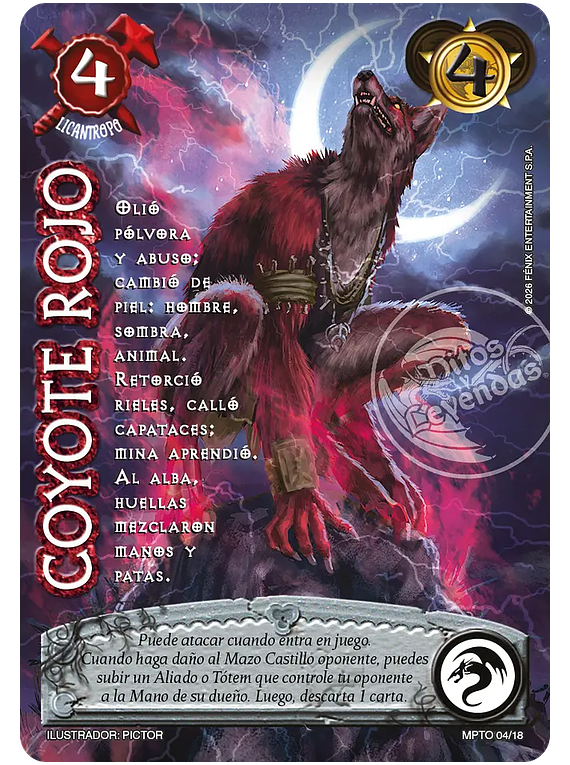 Coyote Rojo (MPTO 04/18)