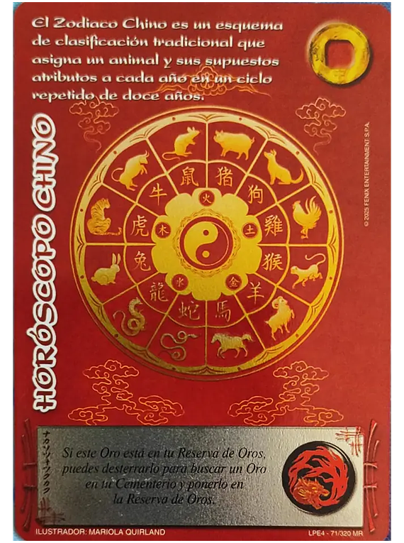 Horóscopo Chino (LPE4 071-320)