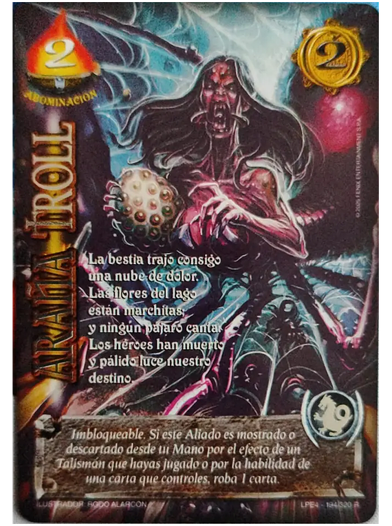 Araña Troll (LPE4 194-320)