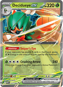 Decidueye ex - 012/088 - Double Rare