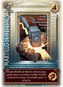 Martillo de Hefestos (032-334 Aniversario HE)