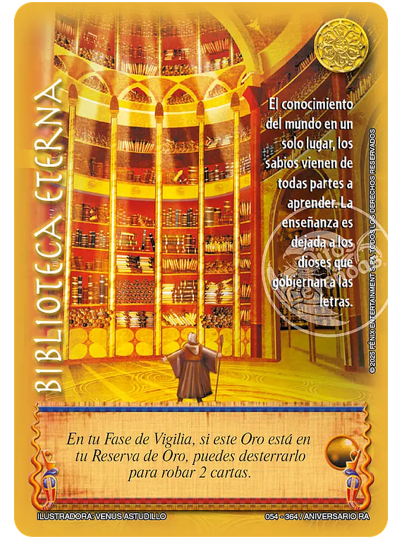Biblioteca eterna (054-364 / Aniversario RA)