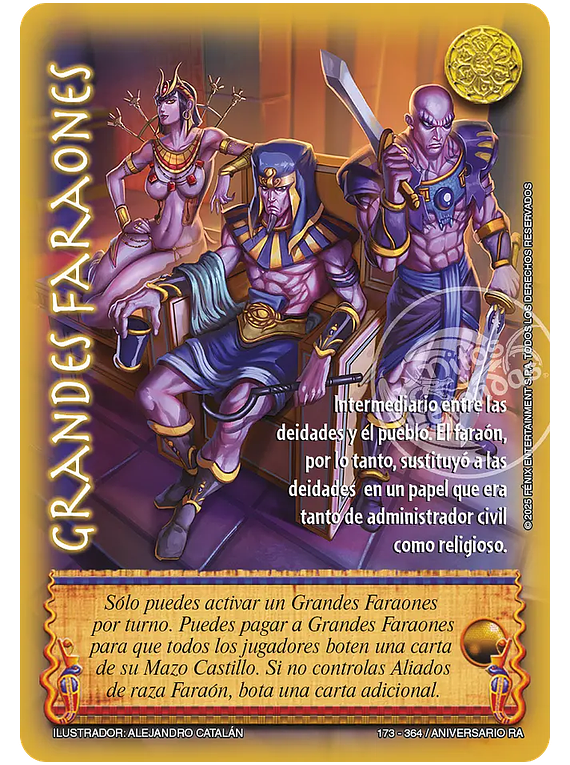 Grandes faraones (173-364 / Aniversario RA)