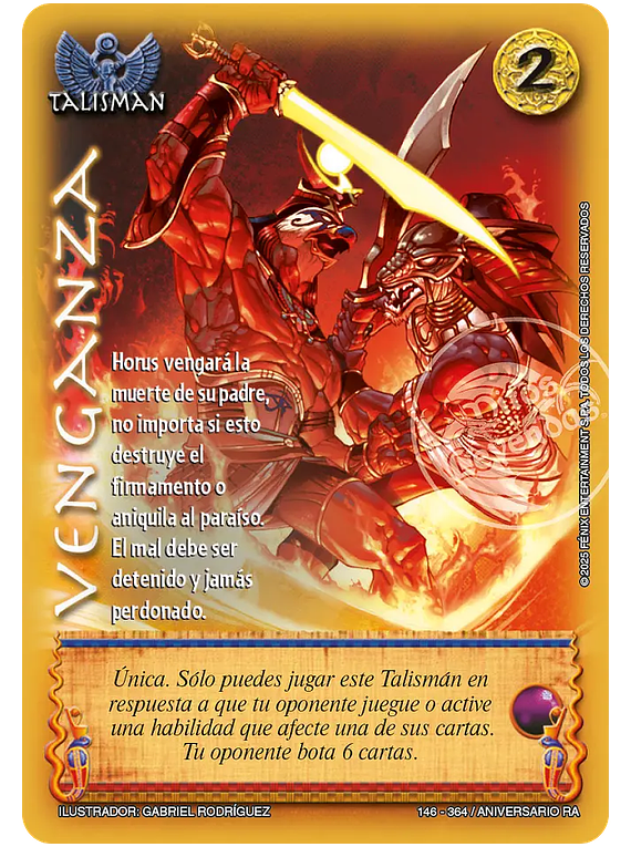 Venganza (146-364 / Aniversario RA)