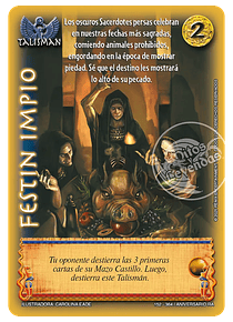 Festín impío (152-364 / Aniversario RA)