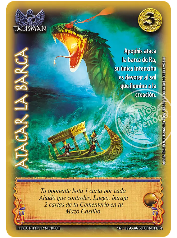 Atacar la barca (140-364 Aniversario RA)