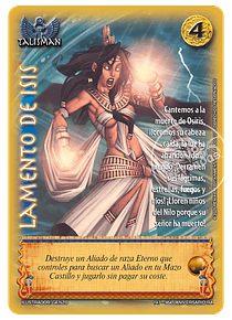 Lamento de Isis (147-364 Aniversario RA)
