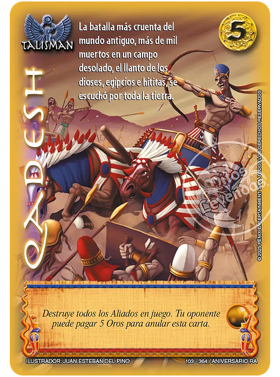 Qadesh (103-364 Aniversario RA)