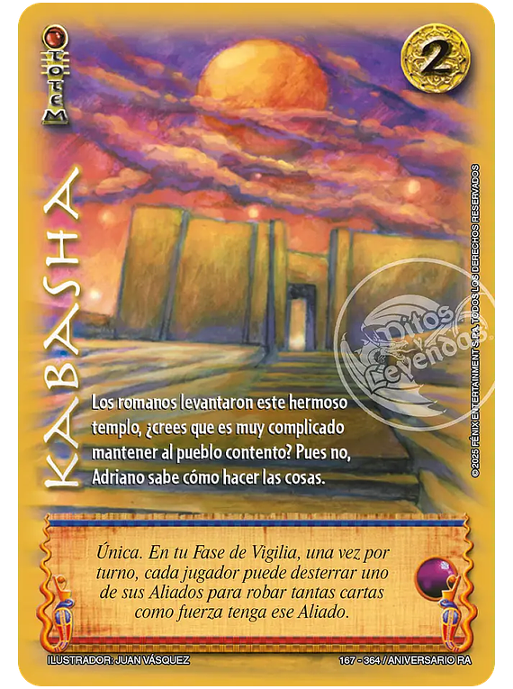 Kabasha (167-364 Aniversario RA)