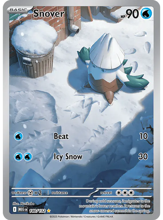 Snover - 140/132 - Illustration Rare