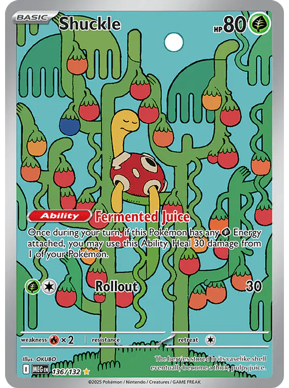Shuckle - 136/132 - Illustration Rare