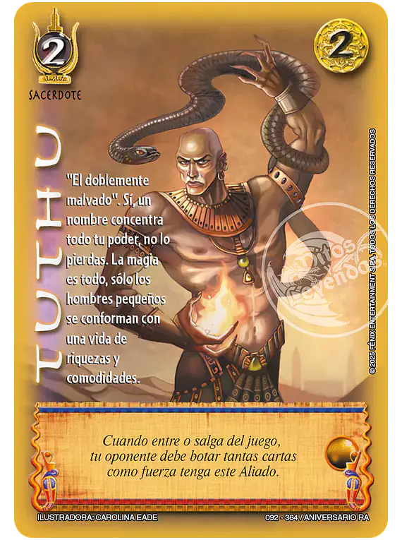 Tuthu (092-364 aniversario RA)