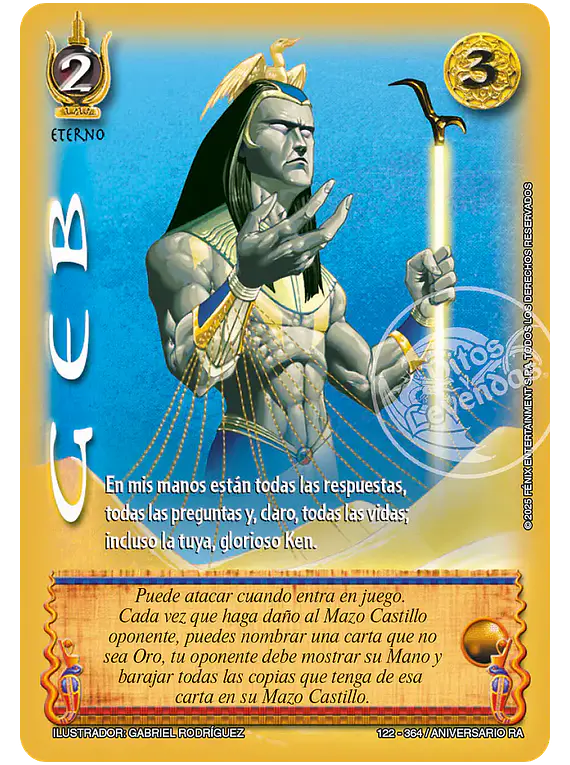 Geb (122-364 Aniversario RA)