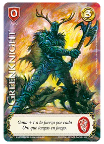 Greenknight (Edicion Limitada Racial 06)