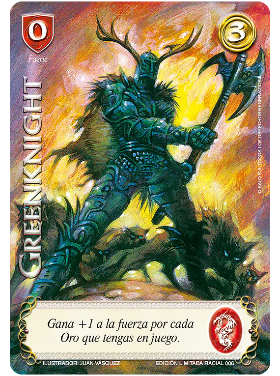 Greenknight (Edicion Limitada Racial 06)