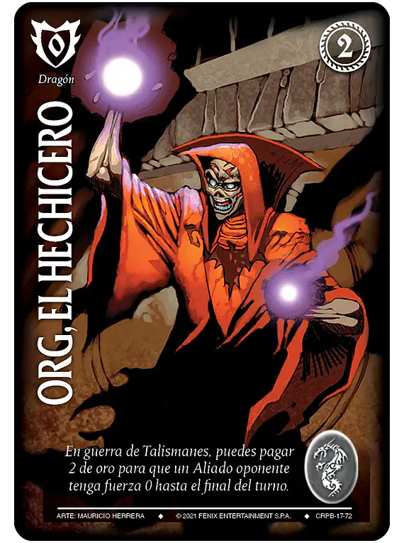 Org, el Hechicero (CRPB 17-72)