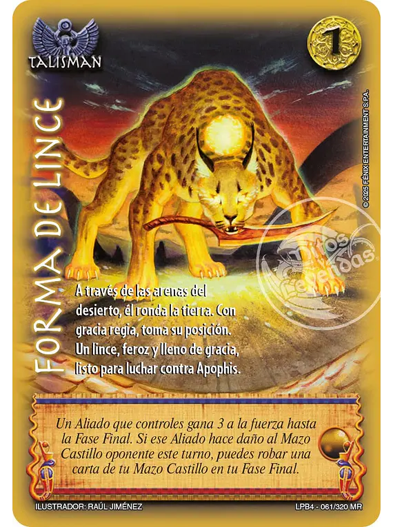 Forma de Lince (LPB4 061/320)