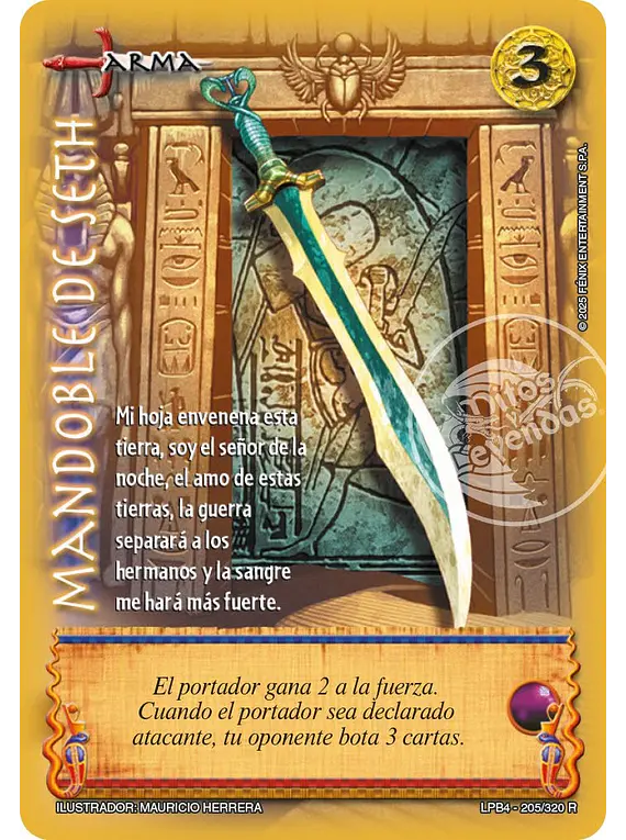 Mandoble de Seth (LPB4 205/320)
