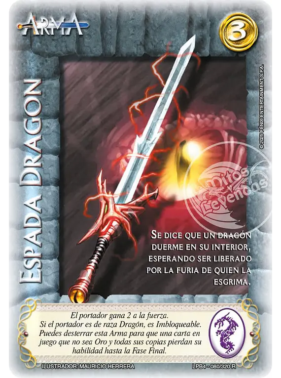 Espada Dragón (LPB4 080/320)
