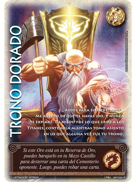 Trono Dorado (LPB4 097/320)