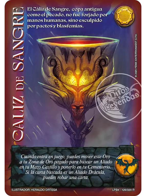 Cáliz de Sangre (LPB4 126/320)