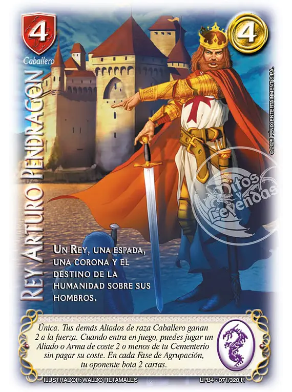 Rey Arturo Pendragon (LPB4 071/320)
