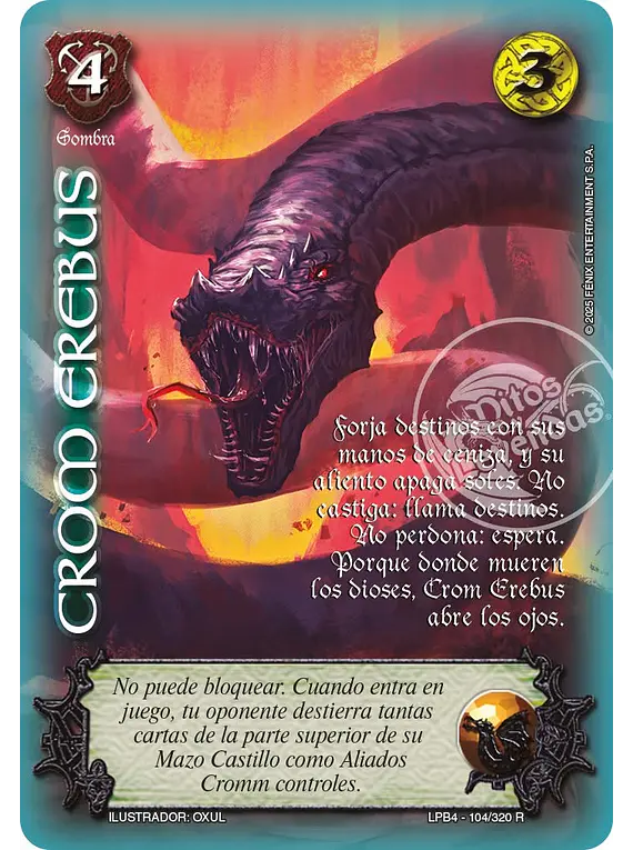 Cromm Erebus (LPB4 104/320)