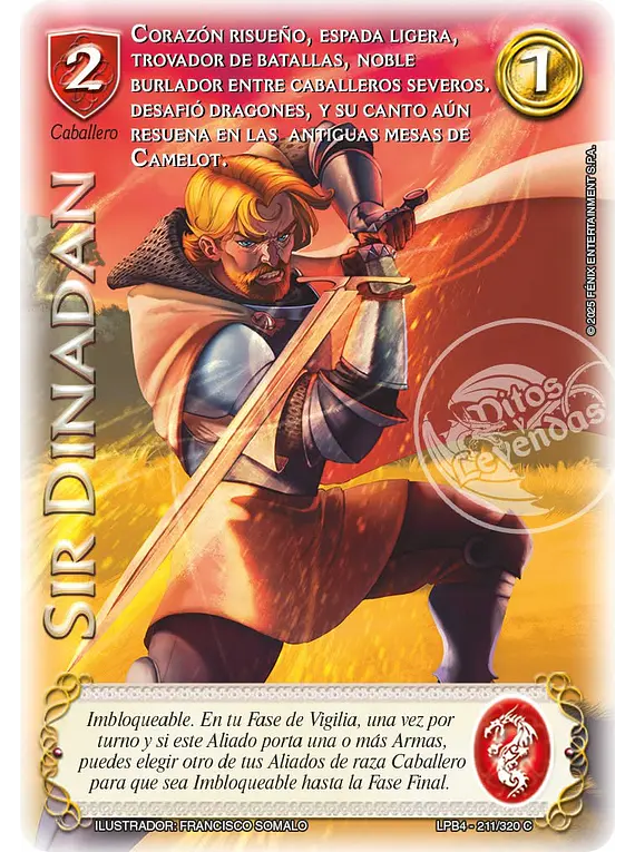 Sir Dinadan (LPB4 211/320)