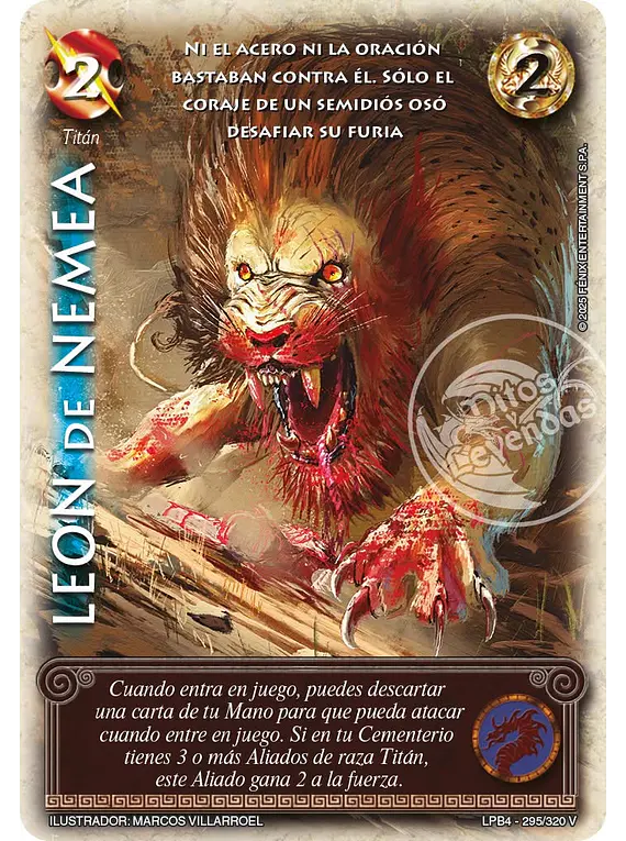 León de Nemea (LPB4 295-320)