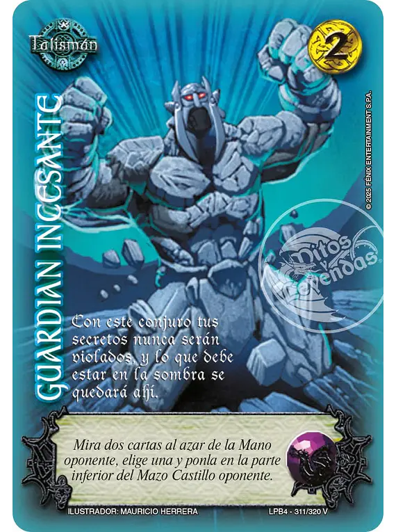 Guardián Incesante (LPB4 311-320)