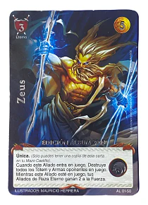 Zeus (AL 01-50) (Edicion Album 2015)