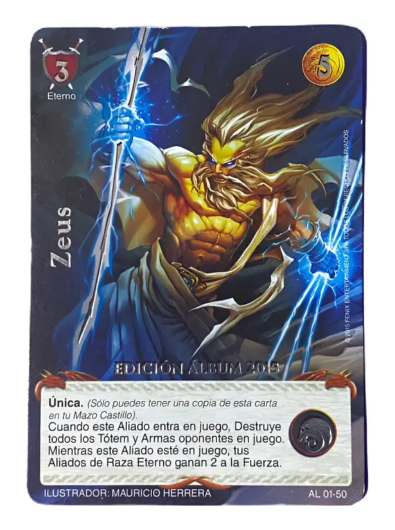 Zeus (AL 01-50) (Edicion Album 2015)