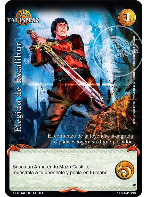 Elegido de Excalibur (1FU 041/190)
