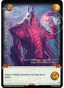 Juicio de Anubis (1FU 043/190)