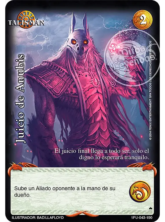 Juicio de Anubis (1FU 043/190)