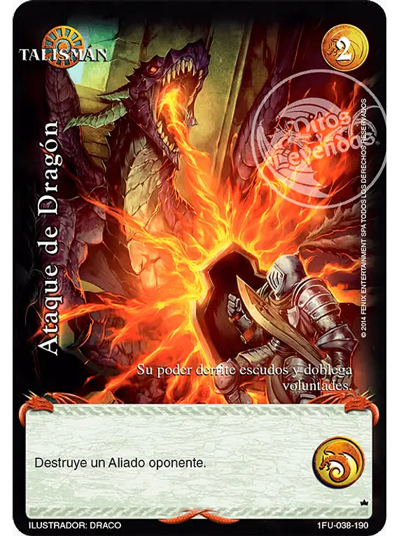 Ataque de Dragón (1FU 038/190)