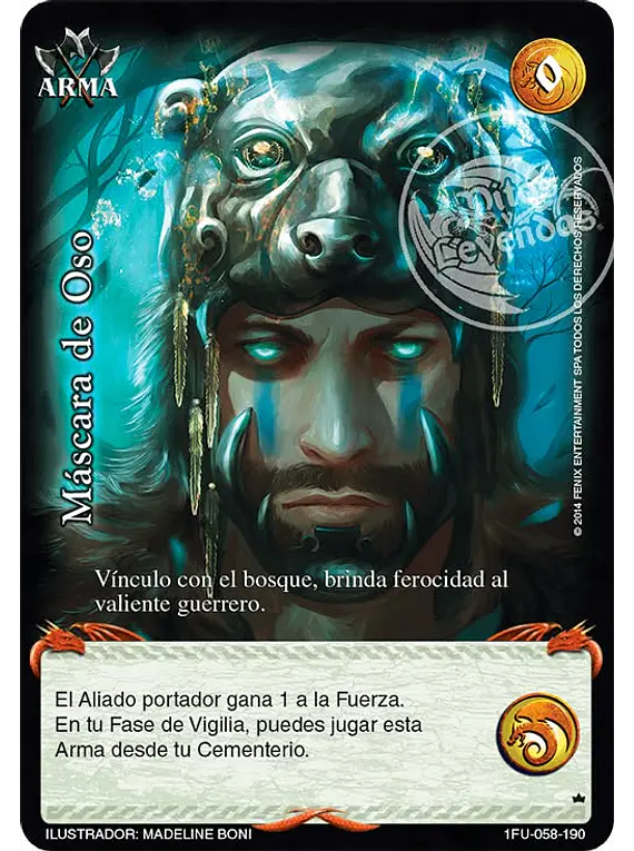 Mascara de Oso (1FU 058-190)