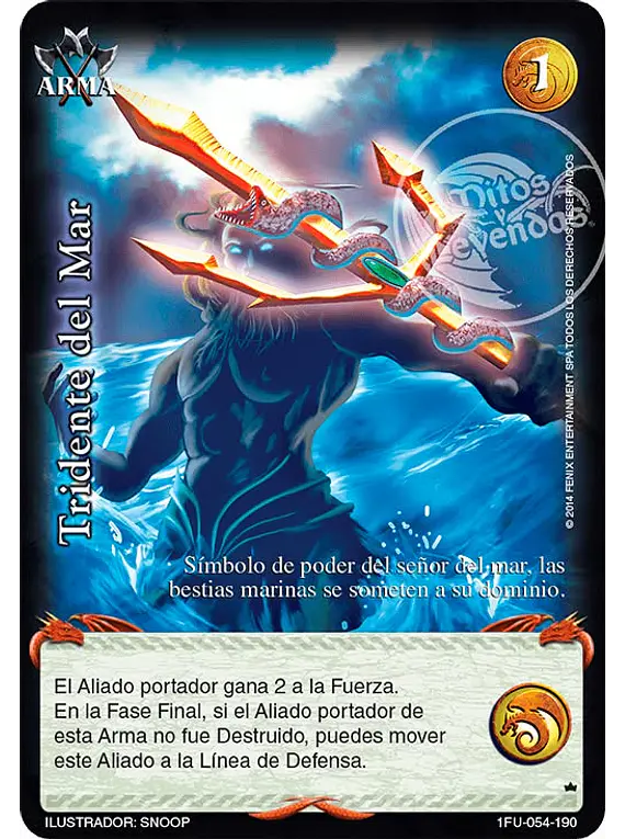 Tridente del mar (1FU 054-190)